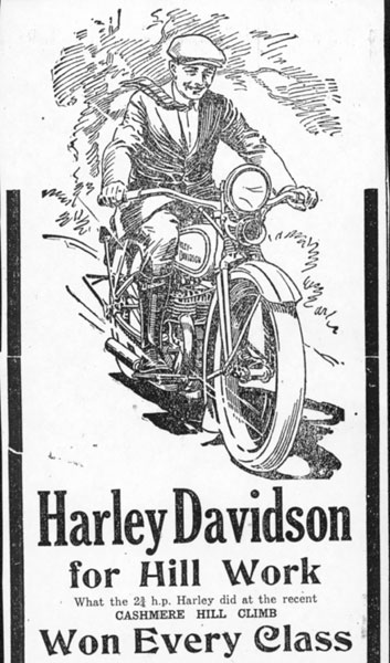 Advert from 1927 Akaroa Mail